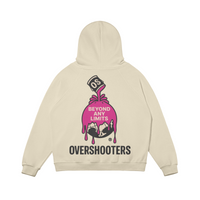 Overshoot the World - Heavyweight Brushed Fleece Hoodie