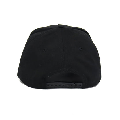 Overshooters OG A-Frame Baseball Hat - Black/Black