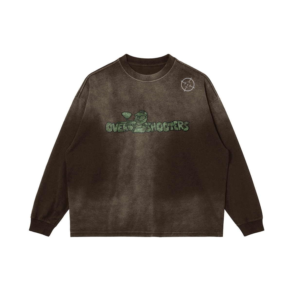 Woodsball Sun Faded Heavy Weight Long Sleeve T-Shirt