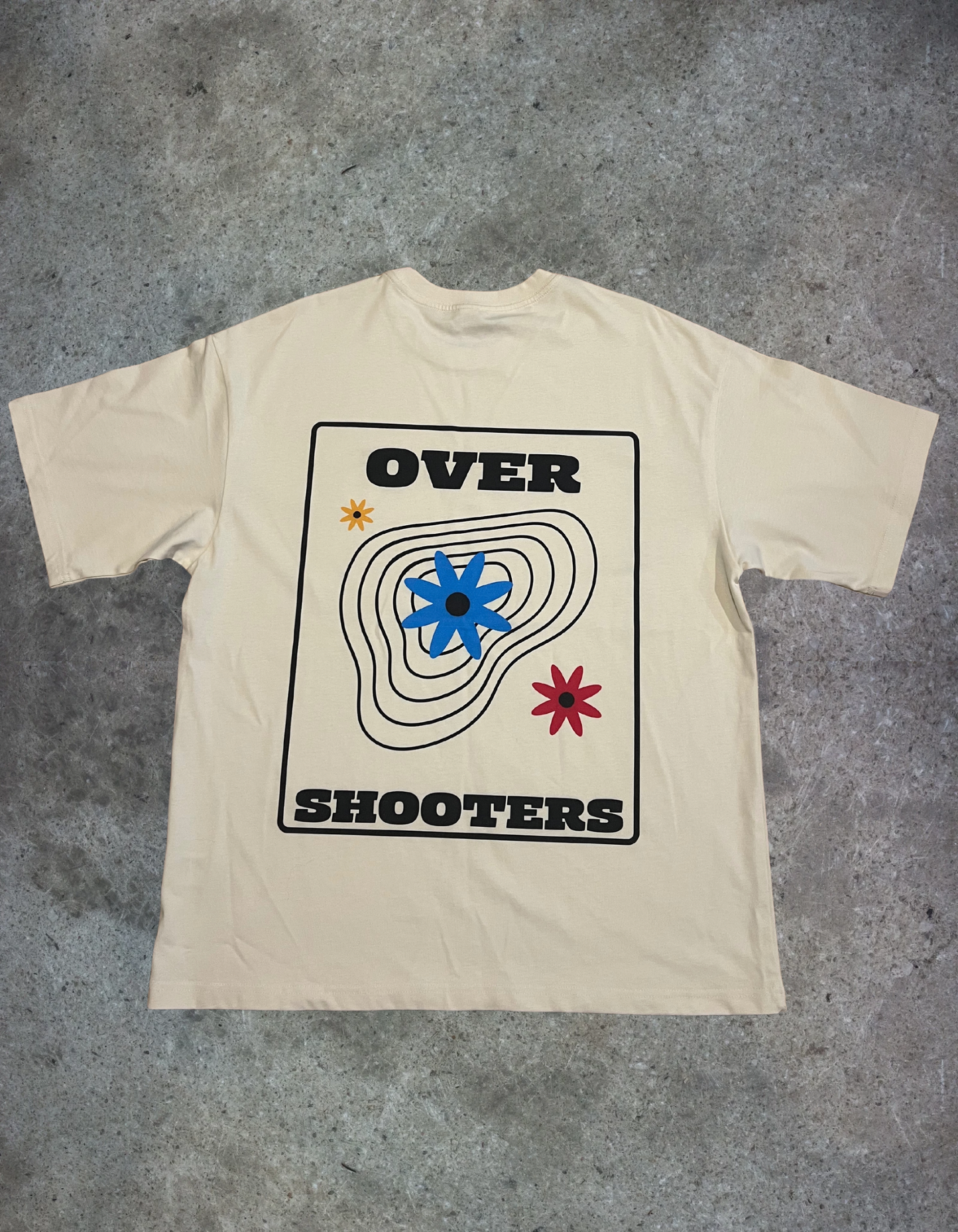 Overshooters - Splatter Target Heavyweight T-Shirt