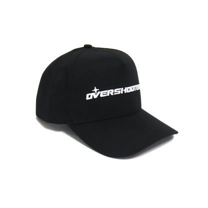 Overshooters OG A-Frame Baseball Hat - Black/Black