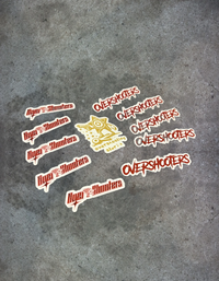 Overshooters Sticker Pack 2 (11 Pieces)