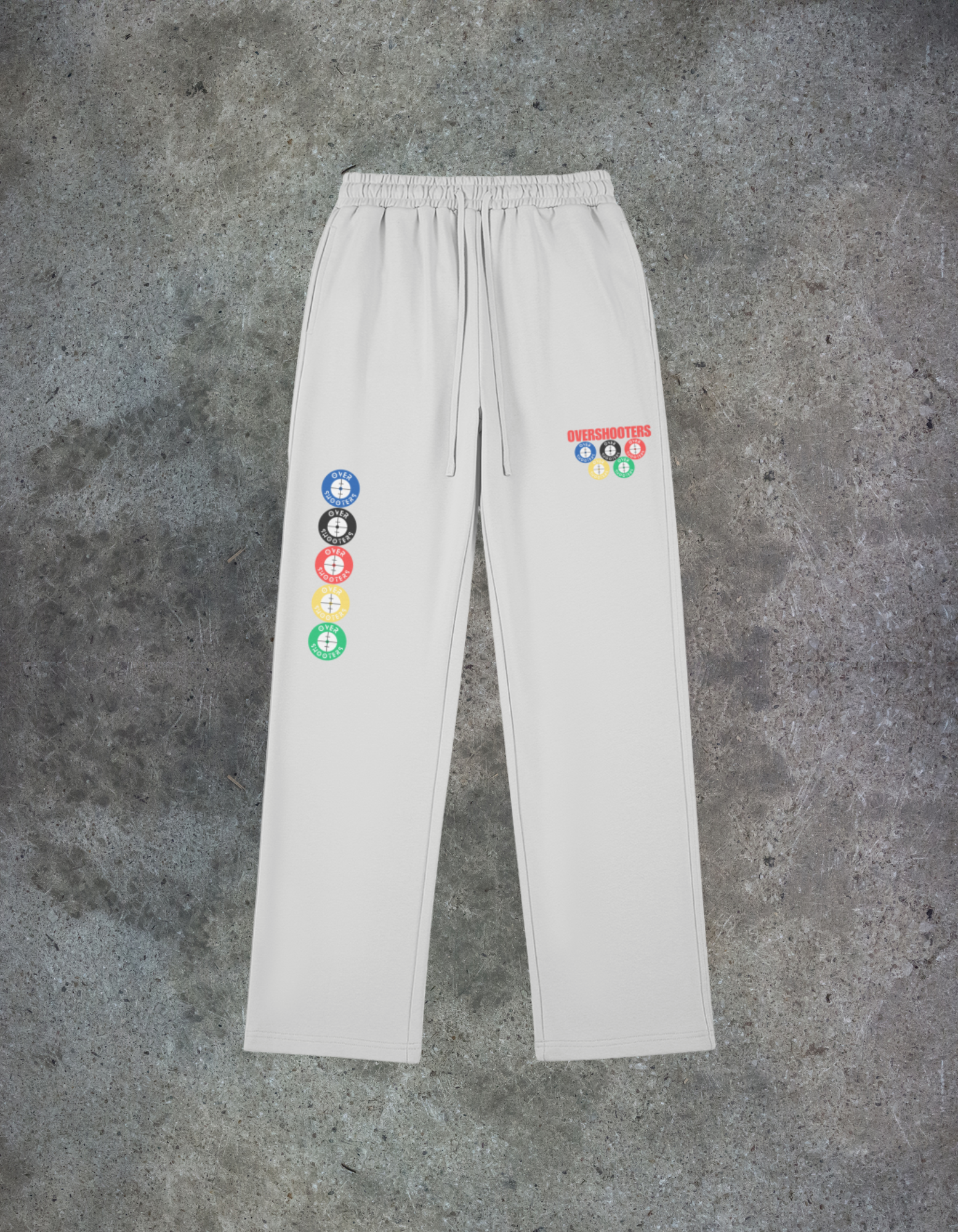 Overshooters Olympics Heavyweight Relaxed Fit Sweatpants (Heather Gray)