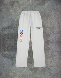 Overshooters Olympics Heavyweight Relaxed Fit Sweatpants (Heather Gray)