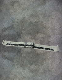 (1/100) Wolf Grey Embossed Woven Overshooters Strap