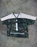 Overshooters Jersey - Off White/Woodland Camo (Oversized)