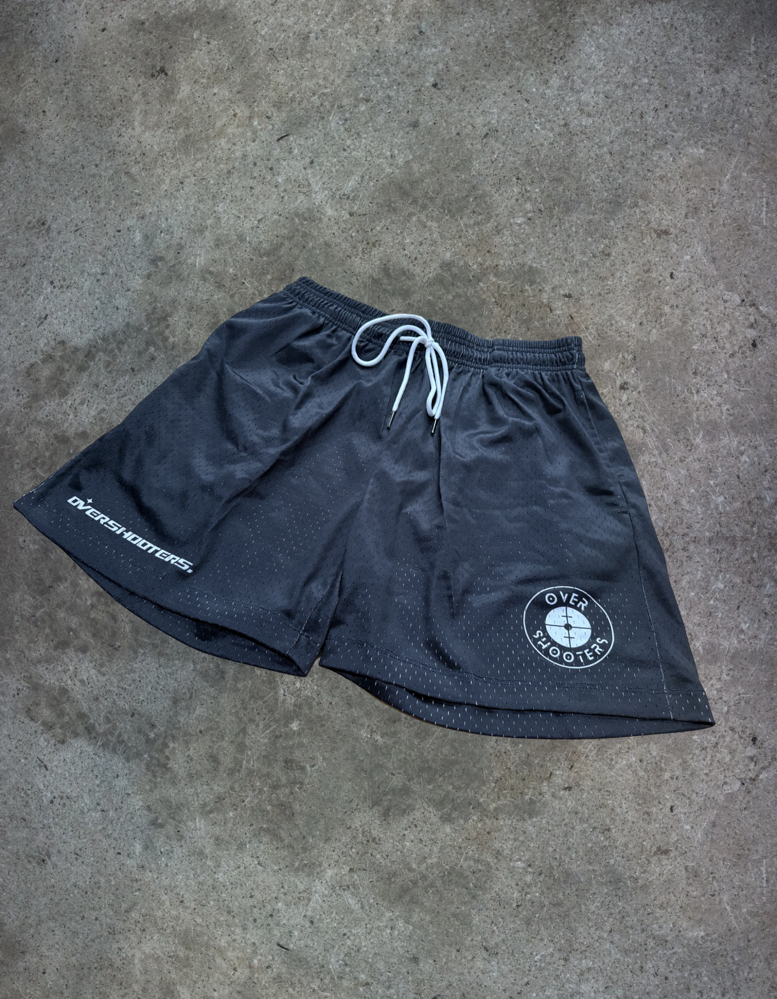 Classic Black Shorts (Mid Thigh Cut)