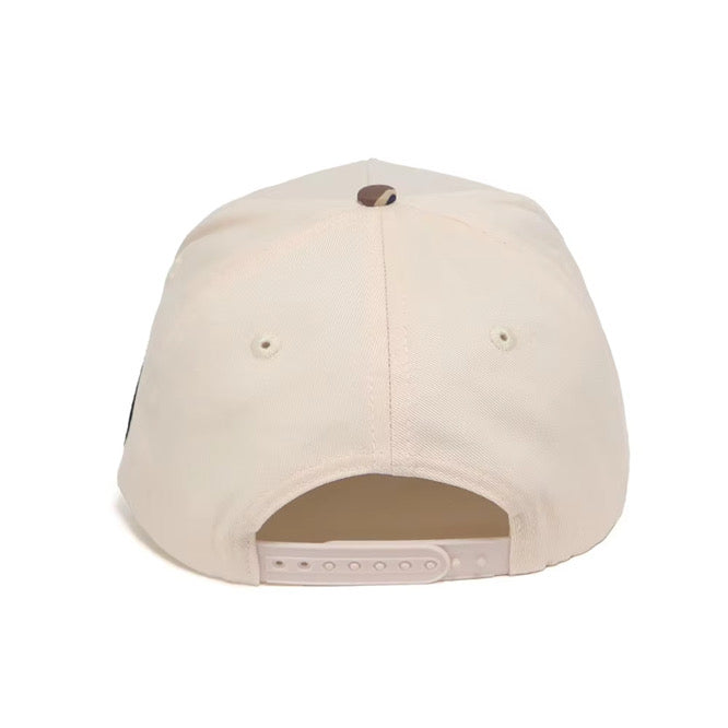 Overshooters Orange/Brown Duck Camo A-Frame Baseball Hat