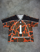 Overshooters Jersey - Black/Orange Duck Camo (Oversized)