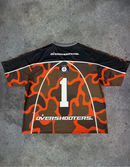 Overshooters Jersey - Black/Orange Duck Camo (Oversized)