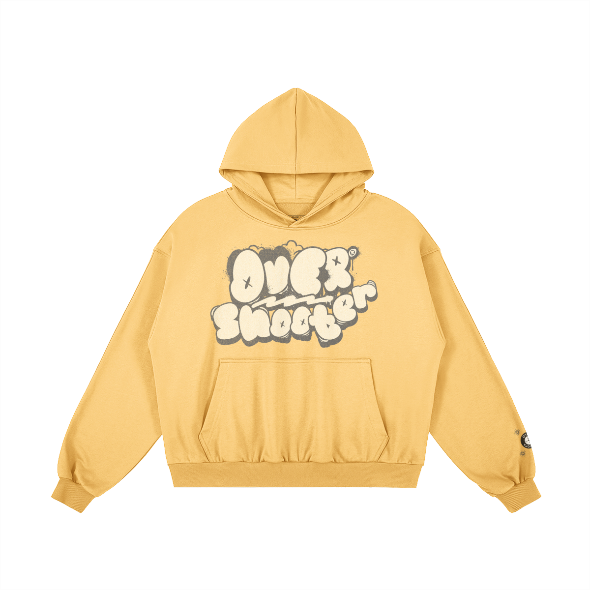Graffiti Heavyweight Boxy Hoodie