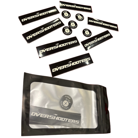 Overshooters (12) Sticker Pack